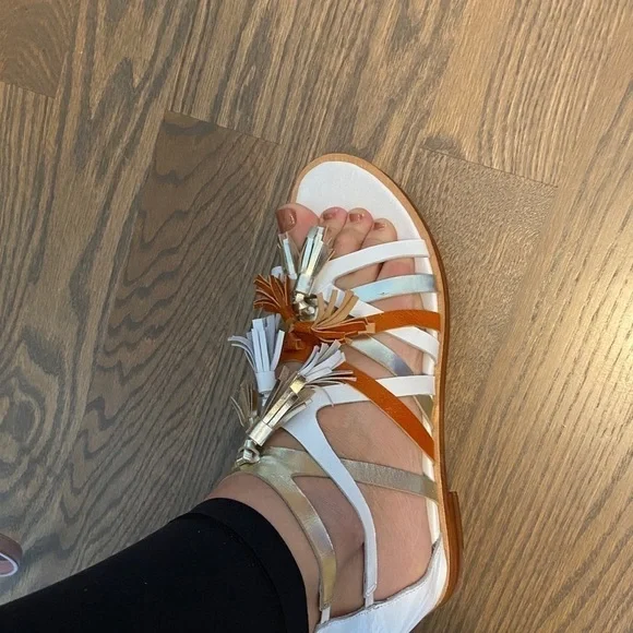 Gladiator Tribeca Tassel Sandal